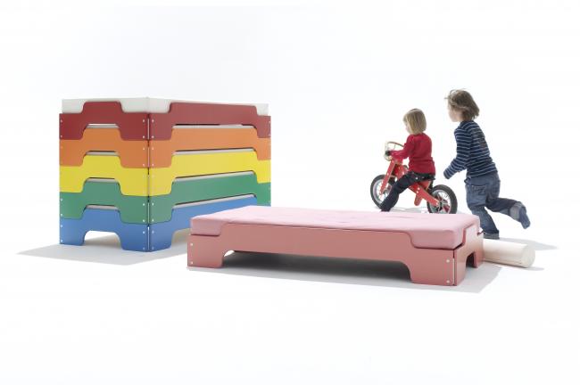 Betten: Kinder Stapelliege, Müller Möbelwerkstätten